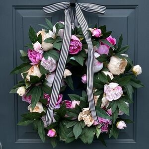 TWOINSPIREYOU SUMMERTIME PEONY WREATH